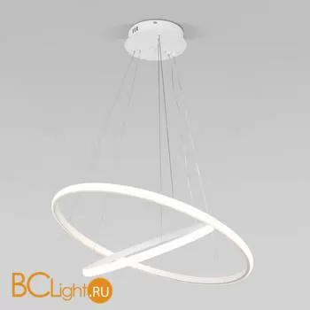 Подвесной светодиодный светильник с пультом управления Eurosvet Collars 90264/2 белый a058972 - Фото 2