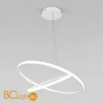 Подвесной светодиодный светильник с пультом управления Eurosvet Collars 90264/2 белый a058972 - Фото 2