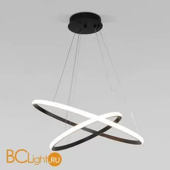 Подвесной светодиодный светильник с пультом управления Eurosvet Collars 90264/2 черный a058973 - Фото 2