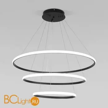 Подвесной светодиодный светильник с пультом управления Eurosvet Collars 90264/3 черный a058976