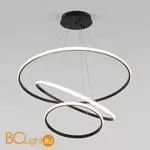 Подвесной светодиодный светильник с пультом управления Eurosvet Collars 90264/3 черный a058976 - Фото 3