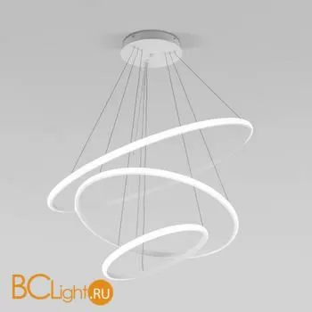 Подвесной светодиодный светильник с пультом управления Eurosvet Collars 90264/3 белый a058977 - Фото 2