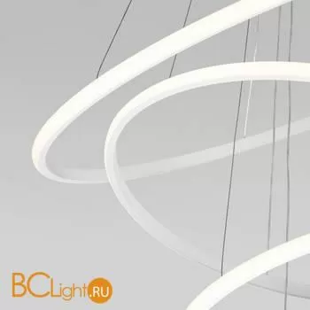 Подвесной светодиодный светильник с пультом управления Eurosvet Collars 90264/3 белый a058977 - Фото 6