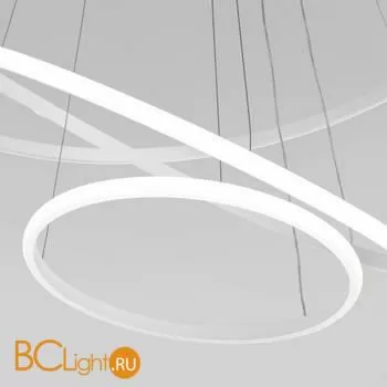 Подвесной светодиодный светильник с пультом управления Eurosvet Collars 90264/3 белый a058977 - Фото 7