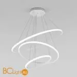 Подвесной светодиодный светильник с пультом управления Eurosvet Collars 90264/3 белый a058977 - Фото 2