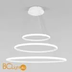 Подвесной светодиодный светильник с пультом управления Eurosvet Collars 90264/3 белый a058977 - Фото 4