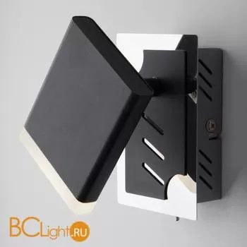 Настенный светильник Eurosvet Collin 20000/1 черный 5W - Фото 0