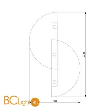 Бра Eurosvet Colour 40160 LED a060855 - Фото 2