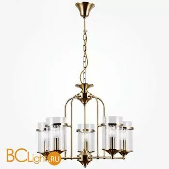 Люстра Eurosvet Consul 60040/5 античная бронза