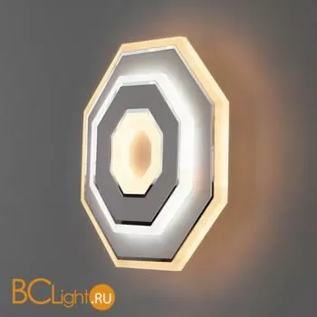 Настенный светильник Eurosvet Contorni 90184/1 белый / хром - Фото 0