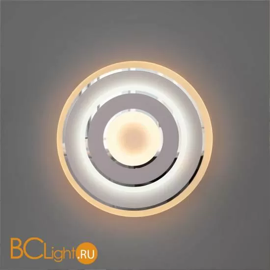 Настенный светильник Eurosvet Contorni 90185/1 белый / хром