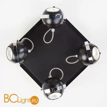 Потолочный светильник Eurosvet Coople 20056/4 черный - Фото 0