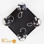 Потолочный светильник Eurosvet Coople 20056/4 черный - Фото 0