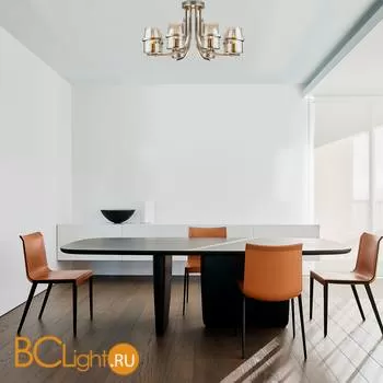 Потолочная люстра Eurosvet Coppa 60085/8 античная бронза - Фото 1