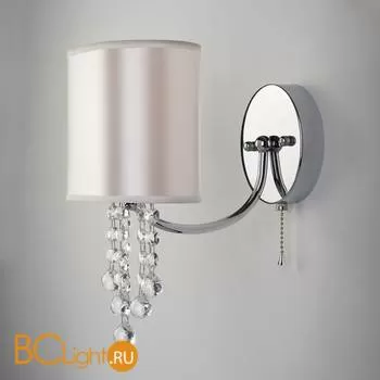 Бра Eurosvet Cornella 10084/1 хром/прозрачный хрусталь Strotskis