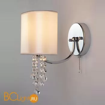 Бра Eurosvet Cornella 10084/1 хром/прозрачный хрусталь Strotskis - Фото 0