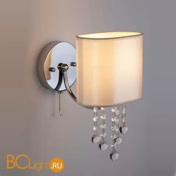 Бра Eurosvet Cornella 10084/1 хром/прозрачный хрусталь Strotskis - Фото 2