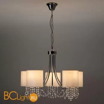 Люстра Eurosvet Cornella 10084/5 хром/прозрачный хрусталь Strotskis - Фото 2