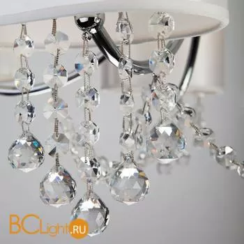 Люстра Eurosvet Cornella 10084/5 хром/прозрачный хрусталь Strotskis - Фото 5