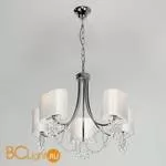 Люстра Eurosvet Cornella 10084/5 хром/прозрачный хрусталь Strotskis - Фото 1