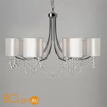 Люстра Eurosvet Cornella 10084/8 хром/прозрачный хрусталь Strotskis