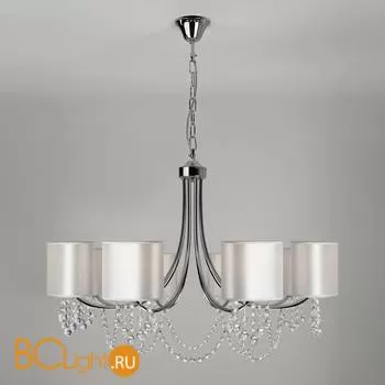 Люстра Eurosvet Cornella 10084/8 хром/прозрачный хрусталь Strotskis - Фото 0