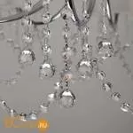 Люстра Eurosvet Cornella 10084/8 хром/прозрачный хрусталь Strotskis - Фото 3