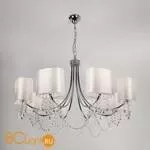 Люстра Eurosvet Cornella 10084/8 хром/прозрачный хрусталь Strotskis - Фото 4