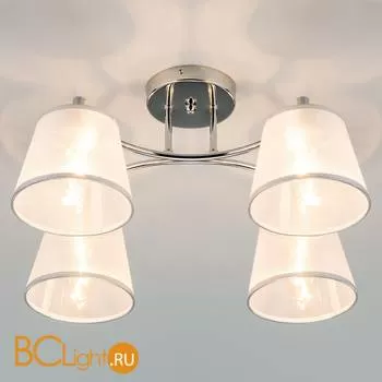Потолочная люстра Eurosvet Cornetto 60094/4 хром - Фото 1