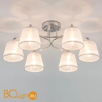 Потолочная люстра Eurosvet Cornetto 60094/6 хром - Фото 0