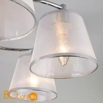 Потолочная люстра Eurosvet Cornetto 60094/8 хром - Фото 1