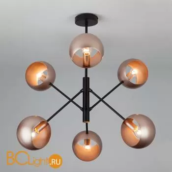 Потолочная люстра Eurosvet Corte 70057/6 перламутровое золото