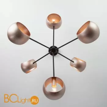 Потолочная люстра Eurosvet Corte 70057/6 перламутровое золото - Фото 1