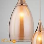 Подвесной светильник Eurosvet Cosmic 50085/3 золото - Фото 1