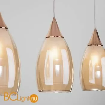 Подвесной светильник Eurosvet Cosmic 50285/3 золото a056841 - Фото 3