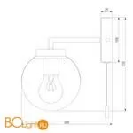 Бра Eurosvet Creek 70118/1 черный - Фото 2