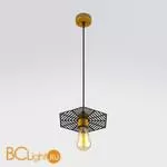 Подвесной светильник Eurosvet Creto 50167/1 бронза/черный - Фото 0