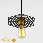 Подвесной светильник Eurosvet Creto 50167/1 бронза/черный