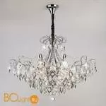 Подвесной светильник Eurosvet Crystal 10080/12 хром/прозрачный хрусталь Strotskis