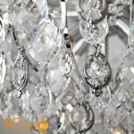 Подвесной светильник Eurosvet Crystal 10080/12 хром/прозрачный хрусталь Strotskis - Фото 4