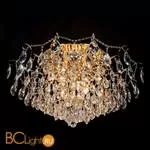 Потолочный светильник Eurosvet Crystal 10081/12 золото/прозрачный хрусталь Strotskis - Фото 0