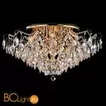 Потолочный светильник Eurosvet Crystal 10081/12 золото/прозрачный хрусталь Strotskis - Фото 2