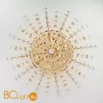 Потолочный светильник Eurosvet Crystal 10081/12 золото/прозрачный хрусталь Strotskis - Фото 3