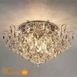 Потолочный светильник Eurosvet Crystal 10081/12 хром/прозрачный хрусталь Strotskis - Фото 0