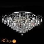 Потолочный светильник Eurosvet Crystal 10081/12 хром/прозрачный хрусталь Strotskis - Фото 2