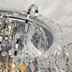 Потолочный светильник Eurosvet Crystal 10081/12 хром/прозрачный хрусталь Strotskis - Фото 5