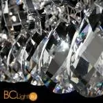 Потолочный светильник Eurosvet Crystal 10081/12 хром/прозрачный хрусталь Strotskis - Фото 6