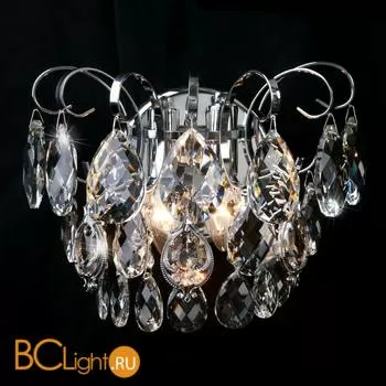 Настенный светильник Eurosvet Crystal 10081/2 хром/прозрачный хрусталь Strotskis - Фото 2