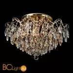 Потолочный светильник Eurosvet Crystal 10081/6 золото/прозрачный хрусталь Strotskis - Фото 1