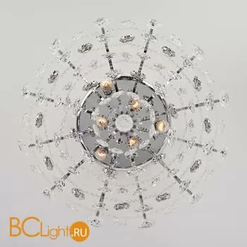 Потолочный светильник Eurosvet Crystal 10081/6 хром/прозрачный хрусталь Strotskis - Фото 4